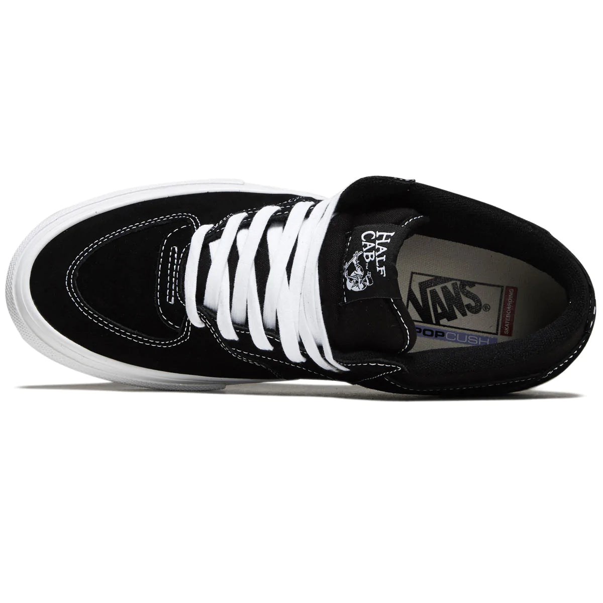 Skate Half Cab (Black/White)