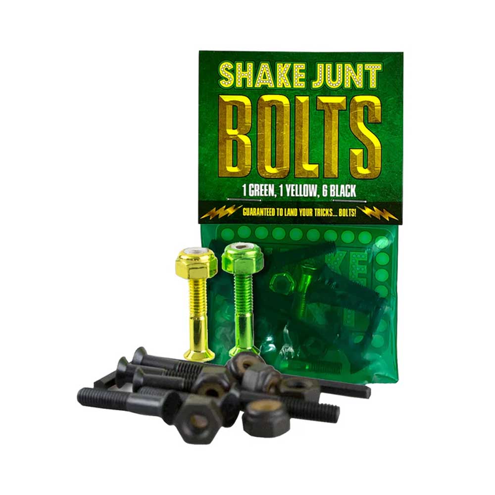 Shake Junt Bolts (Green Yellow Black)