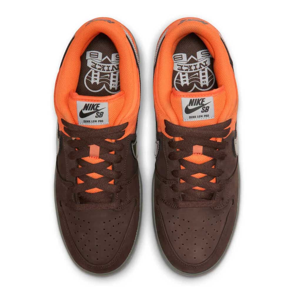 SB Dunk Low Pro (Safety Orange/ Wolf Grey)