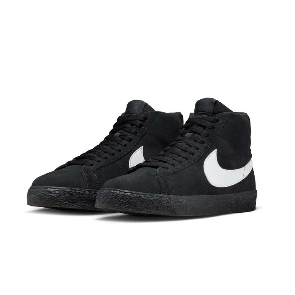 Zoom Blazer Mid (Black/Black/White)