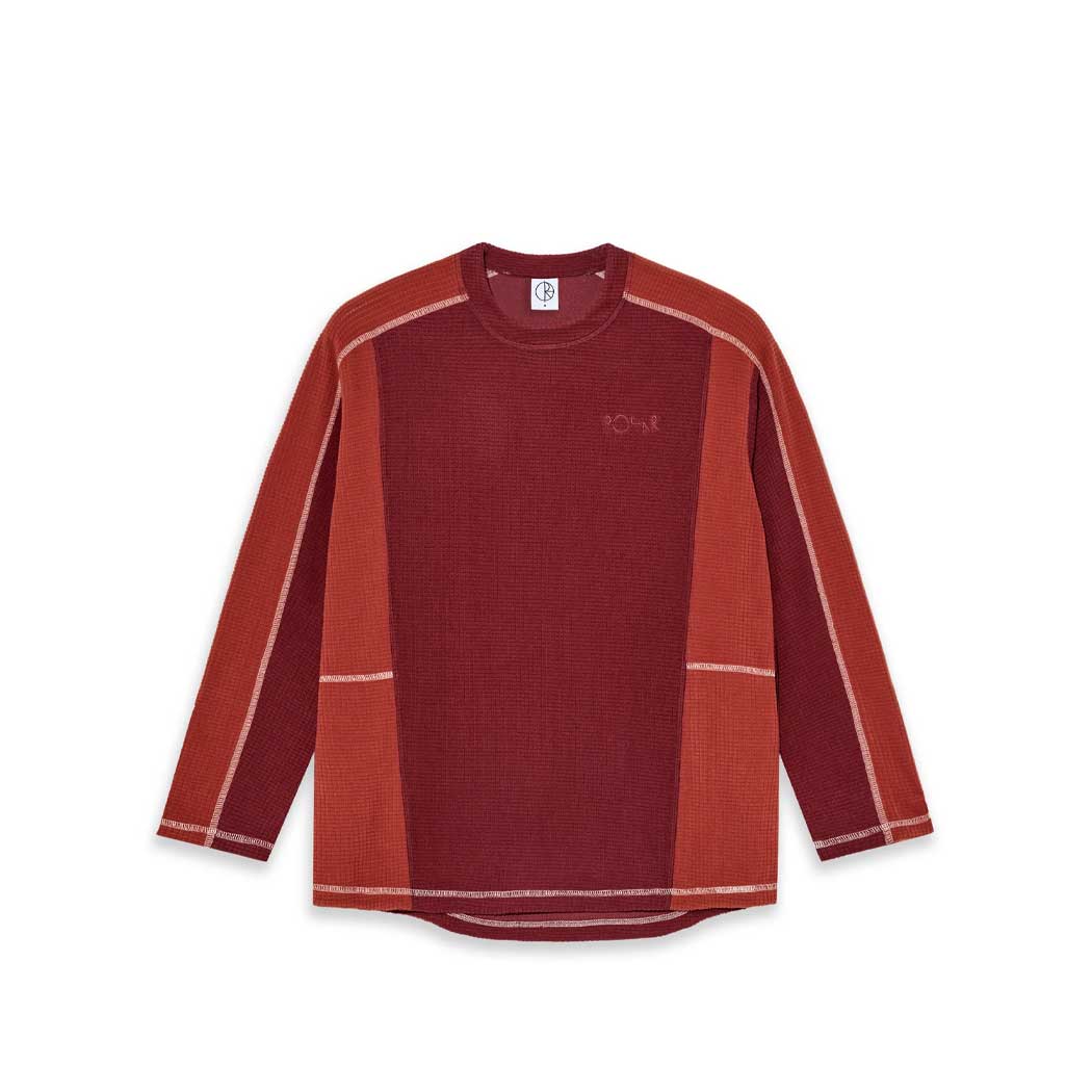 Grid Fleece Sweater