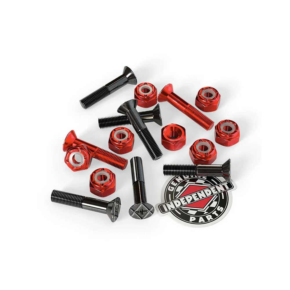 1" Phillips Hardware (Red)