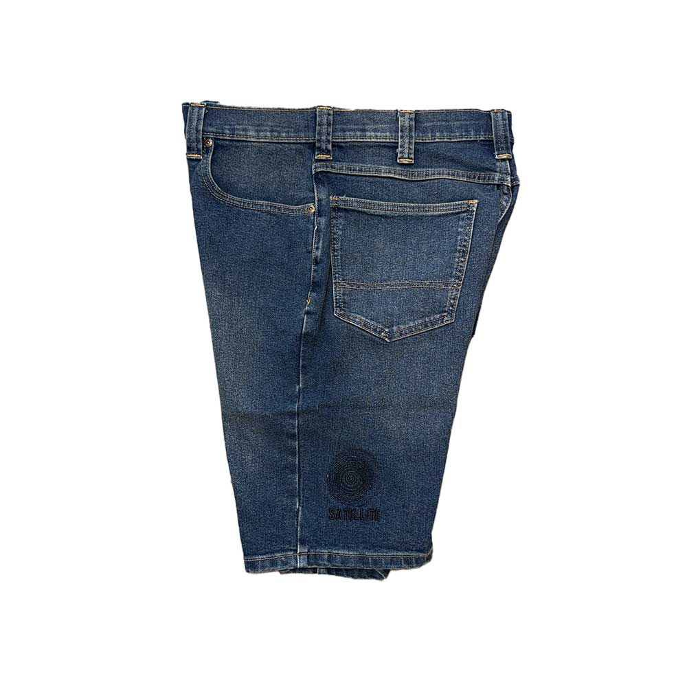 Flex Denim 5 Pocket Shorts (Target Logo)