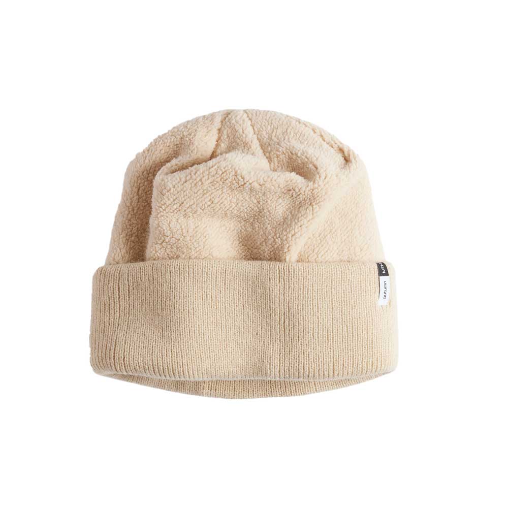 Reverse Fleece Beanie (Natural)