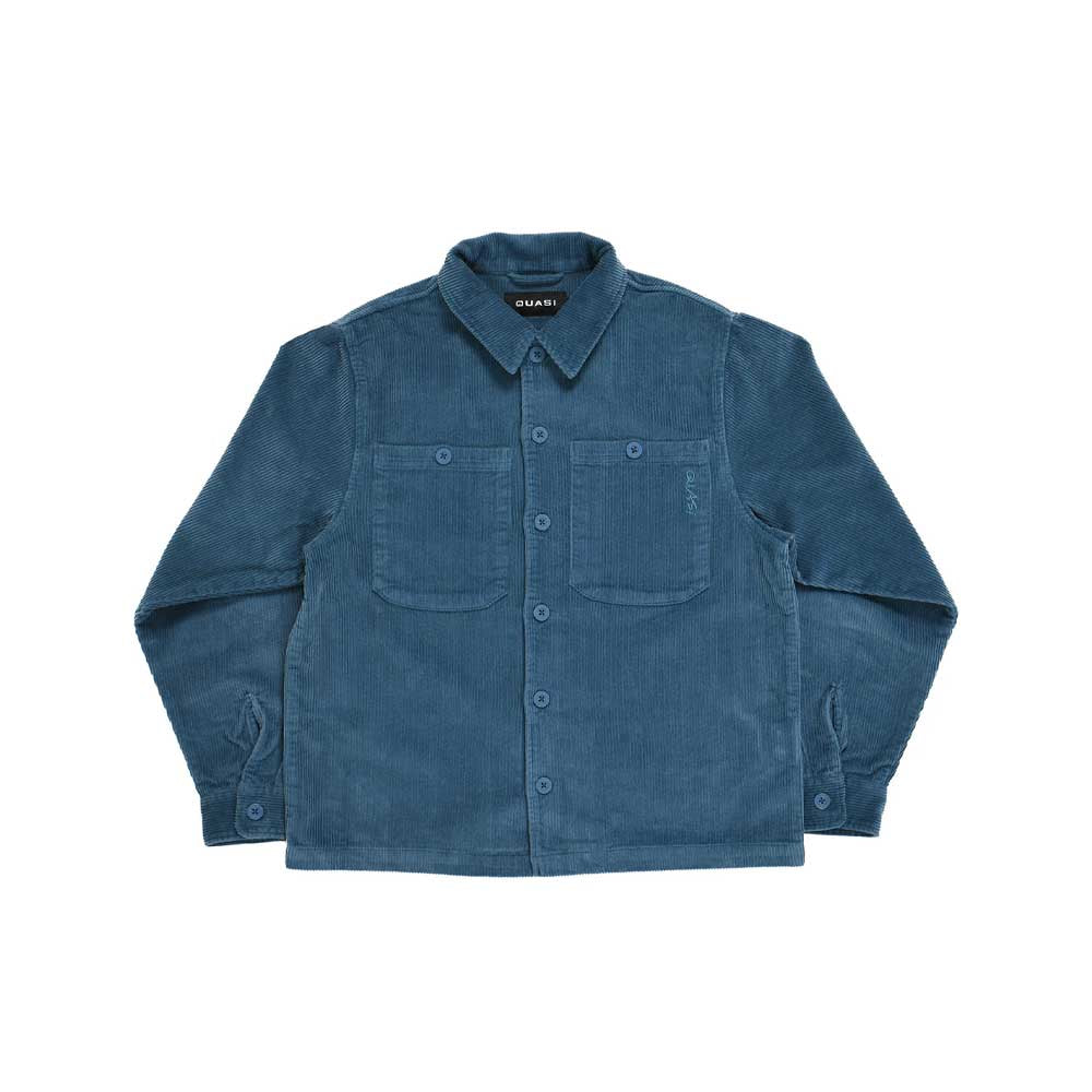 Montauk Long Sleeve Button Up Shirt (Ocean)