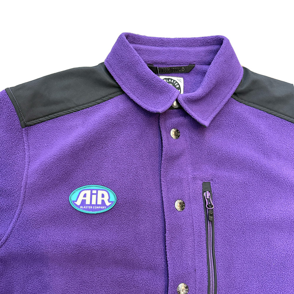 Fleece Shacket (Huckleberry)