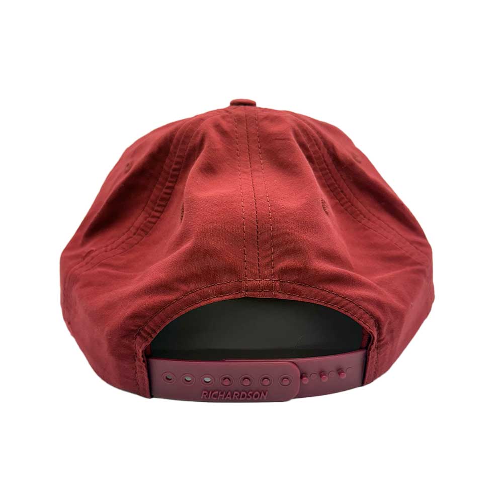 Flag Board Pushers Rope Hat (Maroon)