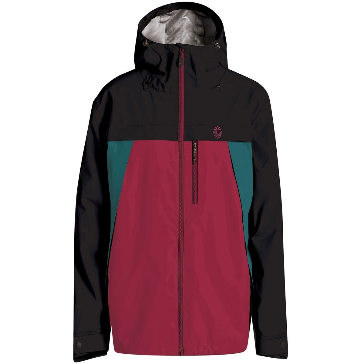 Beast 3L Jacket (Black/Spruce/Plum)