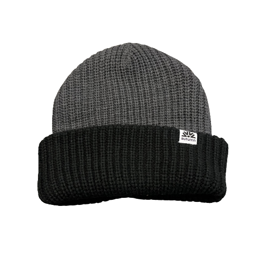 Dual Tone Beanie (Black)