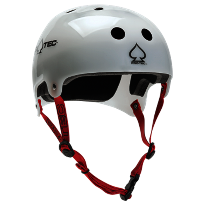 Classic Skate Helmet (Bucky Trans White)
