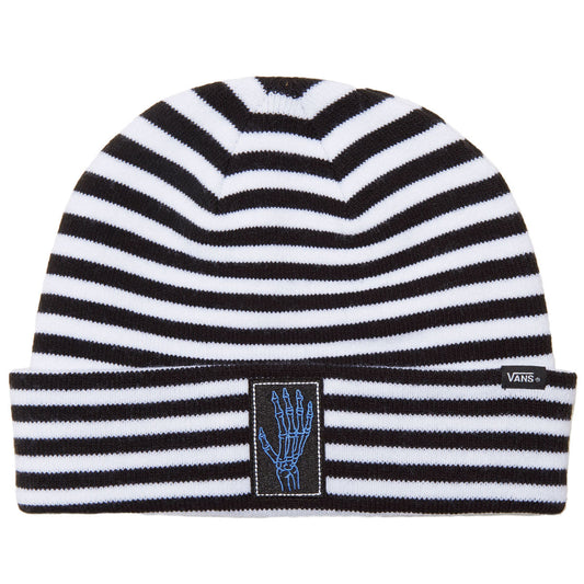 Breana skate beanie (Black/White)