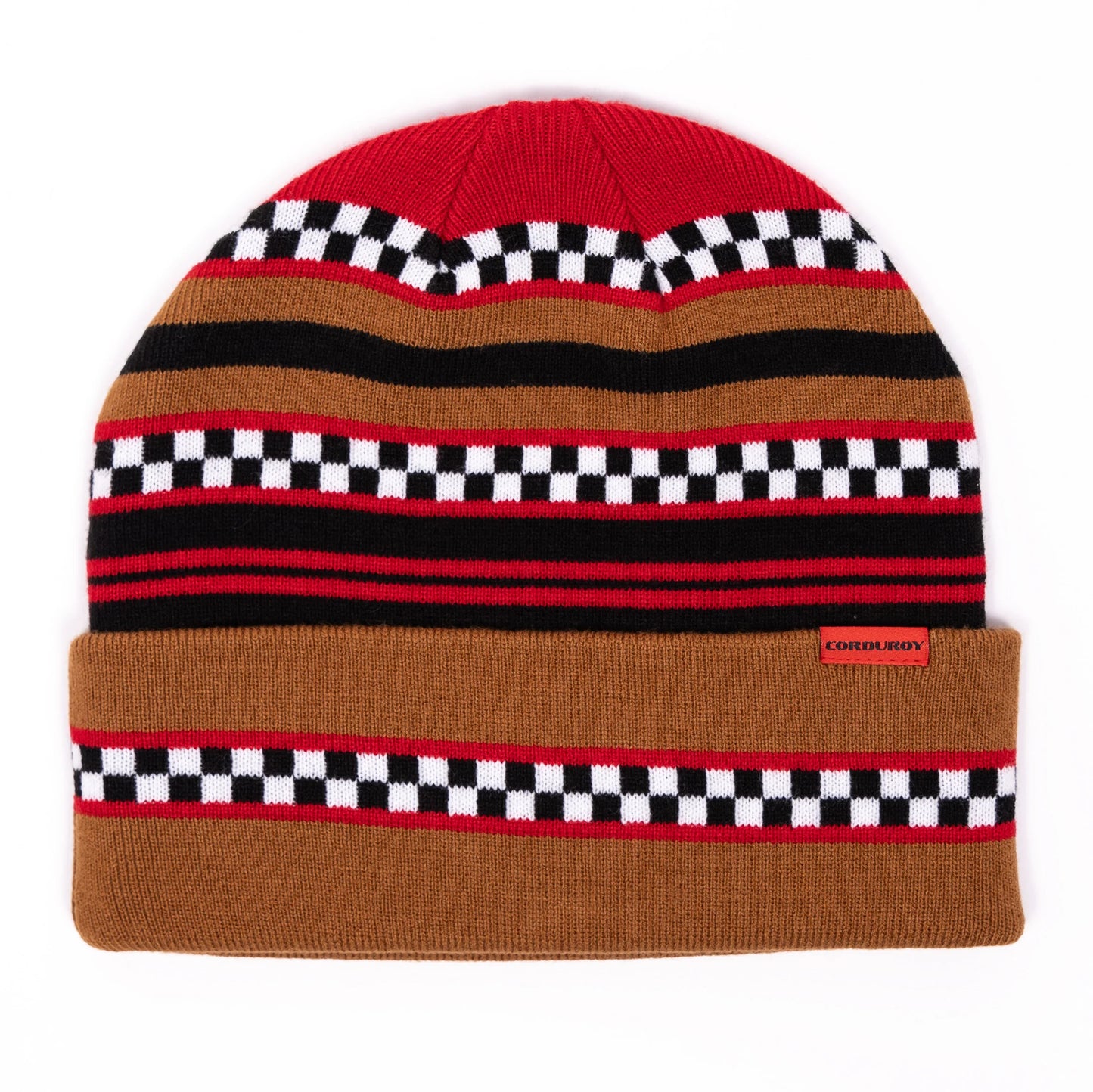 Checkstripe Beanie