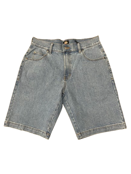 Satellite Utility Jean Shorts (8-ball logo)