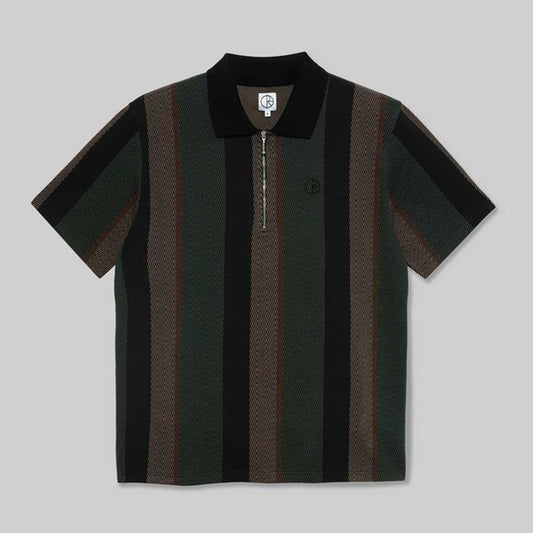 Jacques Polo Shirt (Black/Salmon)