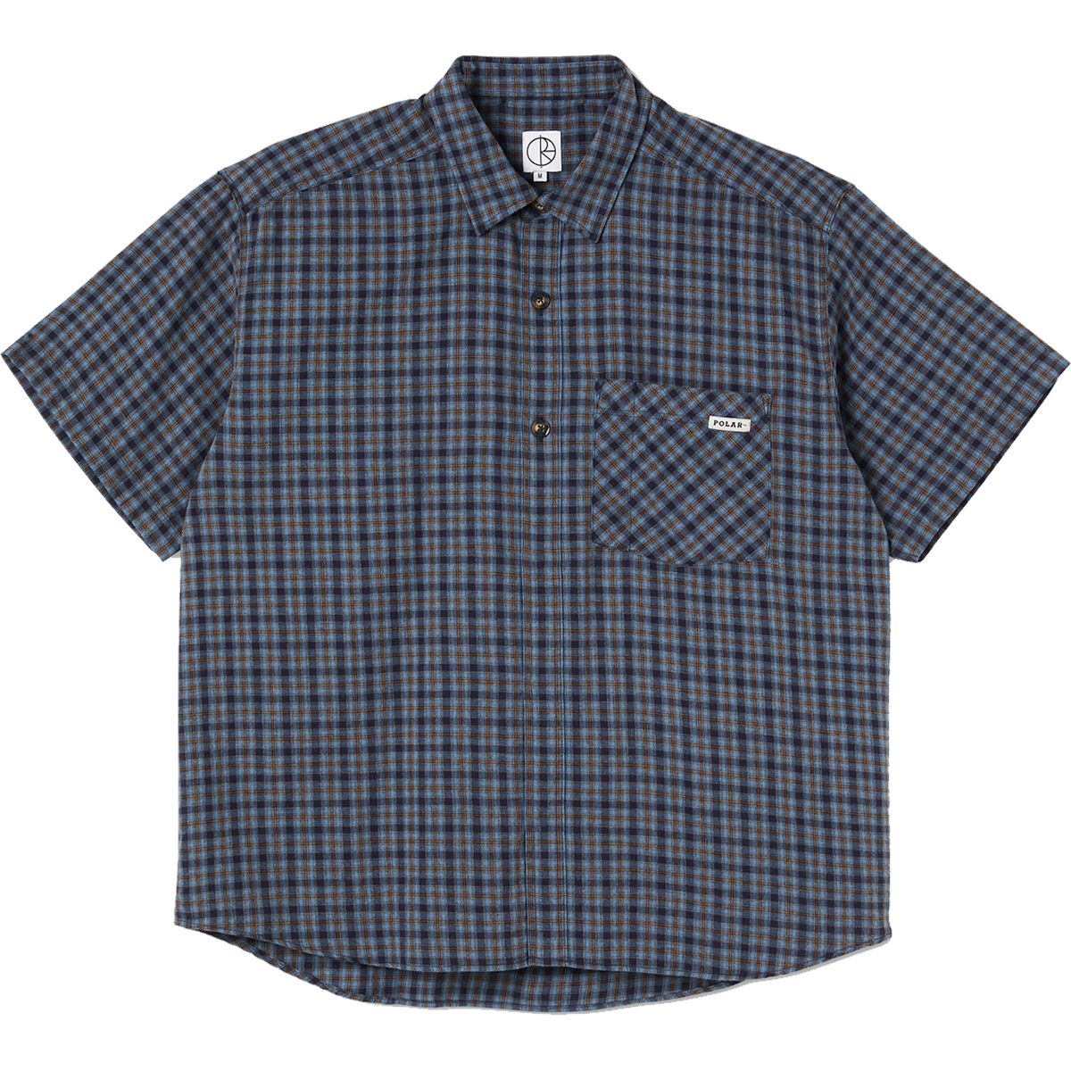 Mitchell Flannel Shirt (Blue Brown)