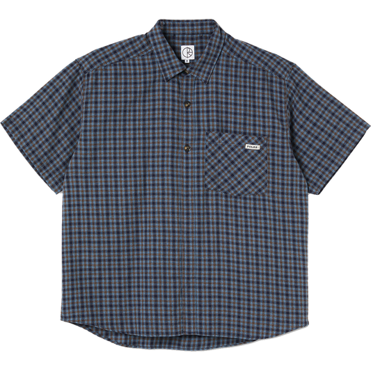 Mitchell Flannel Shirt (Blue Brown)