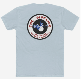 Pipeline Skatepark Tee (Blue)