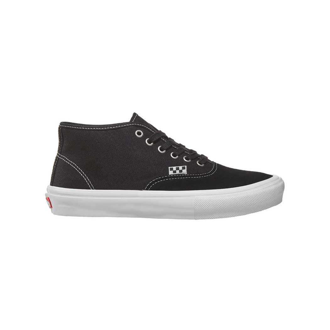 Skate Authentic Mid (Black White)