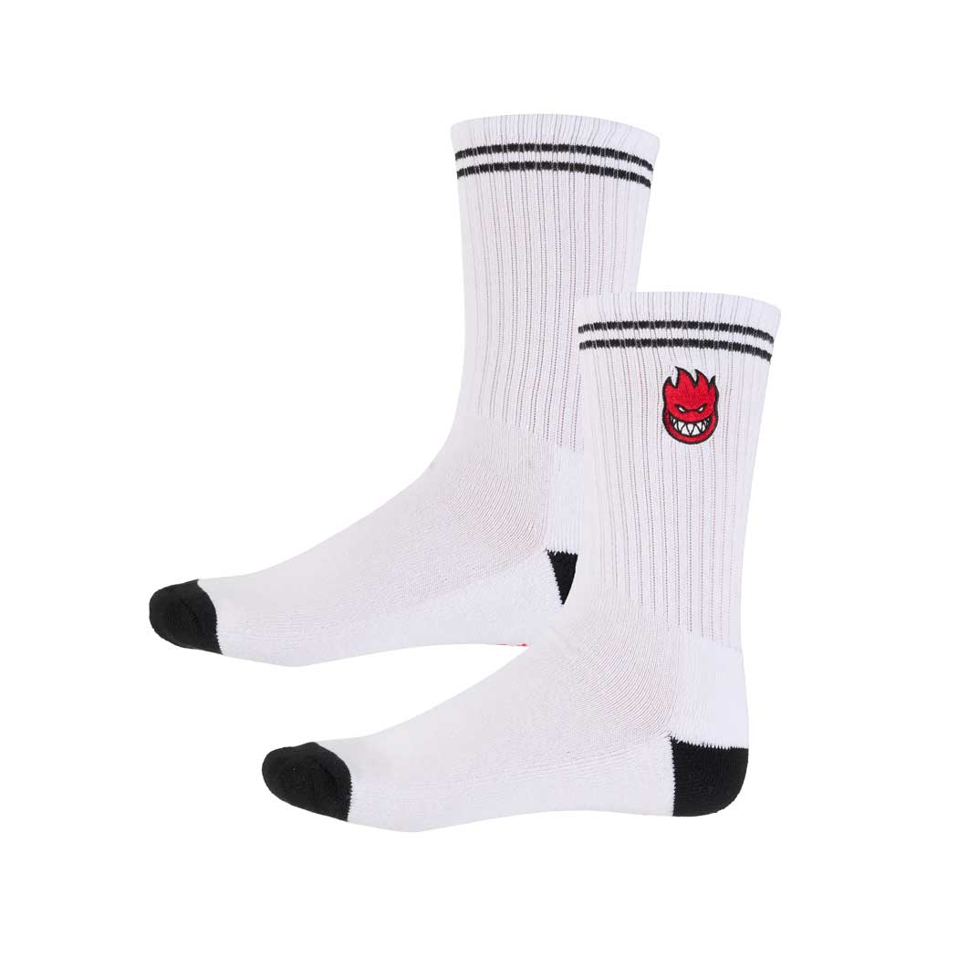 Big Head Fill Socks (White)