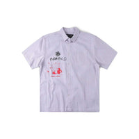 DXD Reynolds Stripe SS Shirt (Grey)