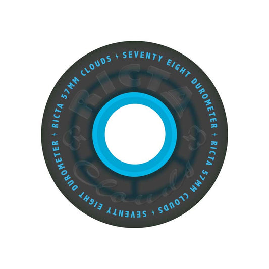 Cloud All Terrain Transparent Wheels (Black Blue)