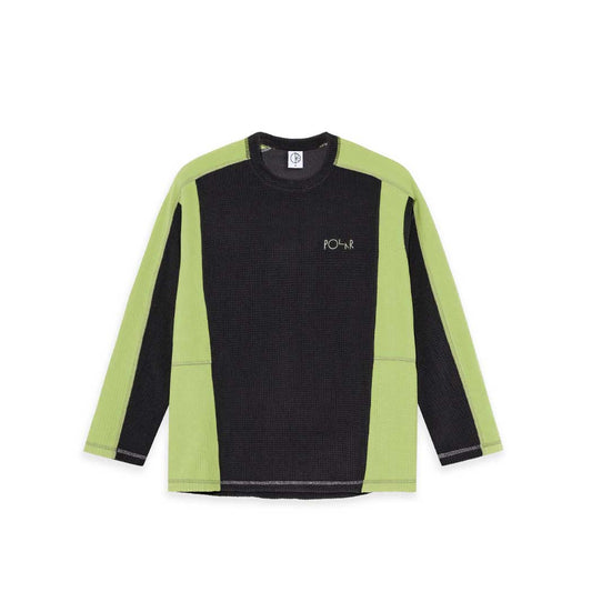 Grid Fleece Sweater