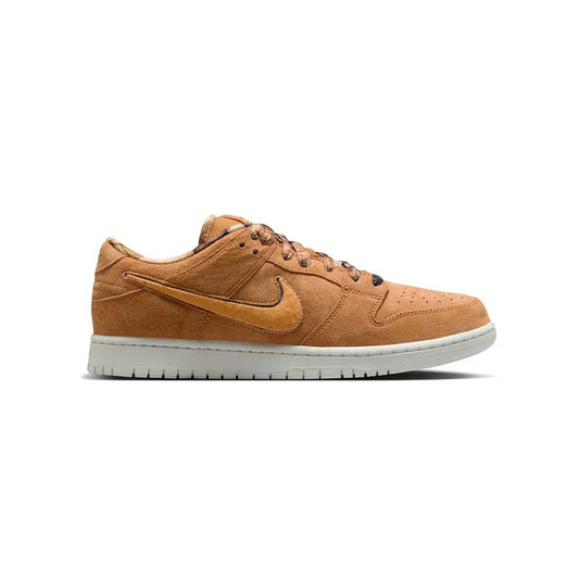 SB Dunk Low Pro (Flax Honeycomb Summit White)