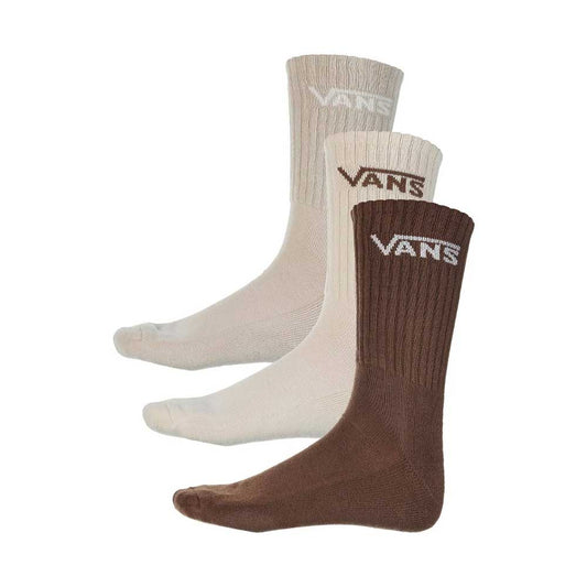 Six Pack Crew Socks (Latte)