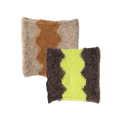 Lampshade Ribbon Beanie Squared
