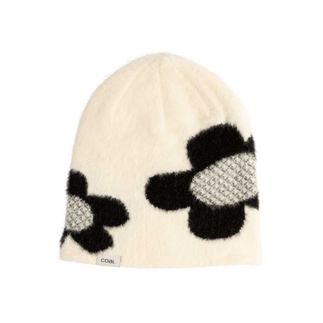 Pearl Skull Beanie (Bone Floral)