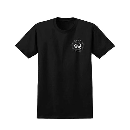 Real X 4Q SS Tee (Black)