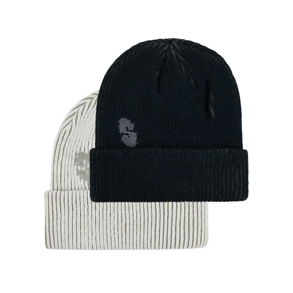 Two Tone Rib Beanie