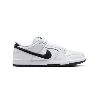 SB Dunk Low Pro (White Black White)