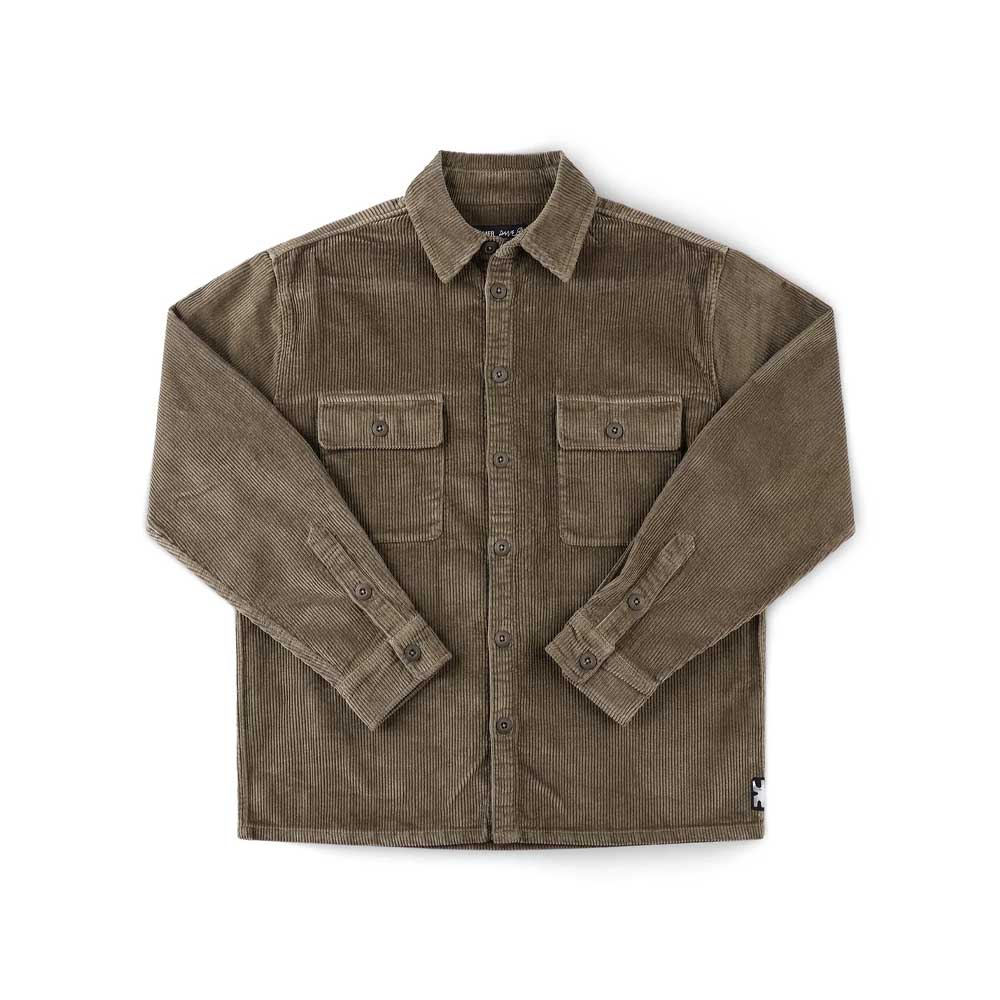 Reynolds Cord LS Shirt (Pine)