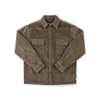 Reynolds Cord LS Shirt (Pine)