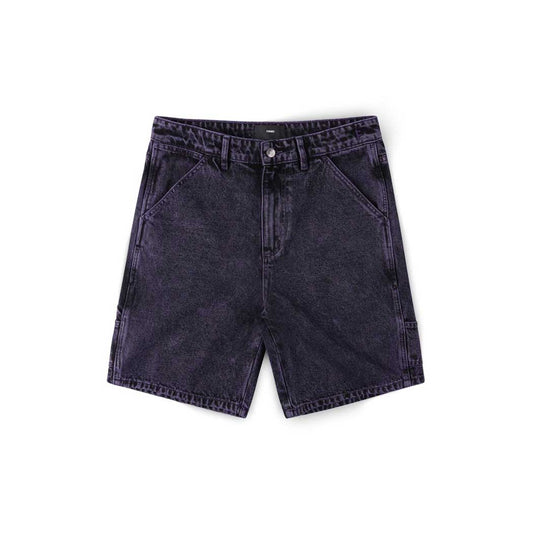 Distend Denim Walkshorts (Washed Purple)