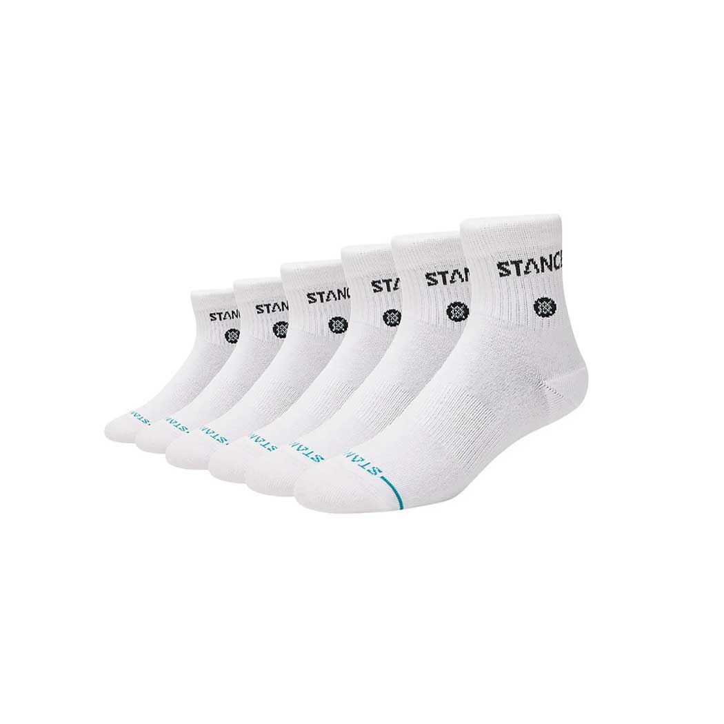 Origin 6 Pack Quarter (White)