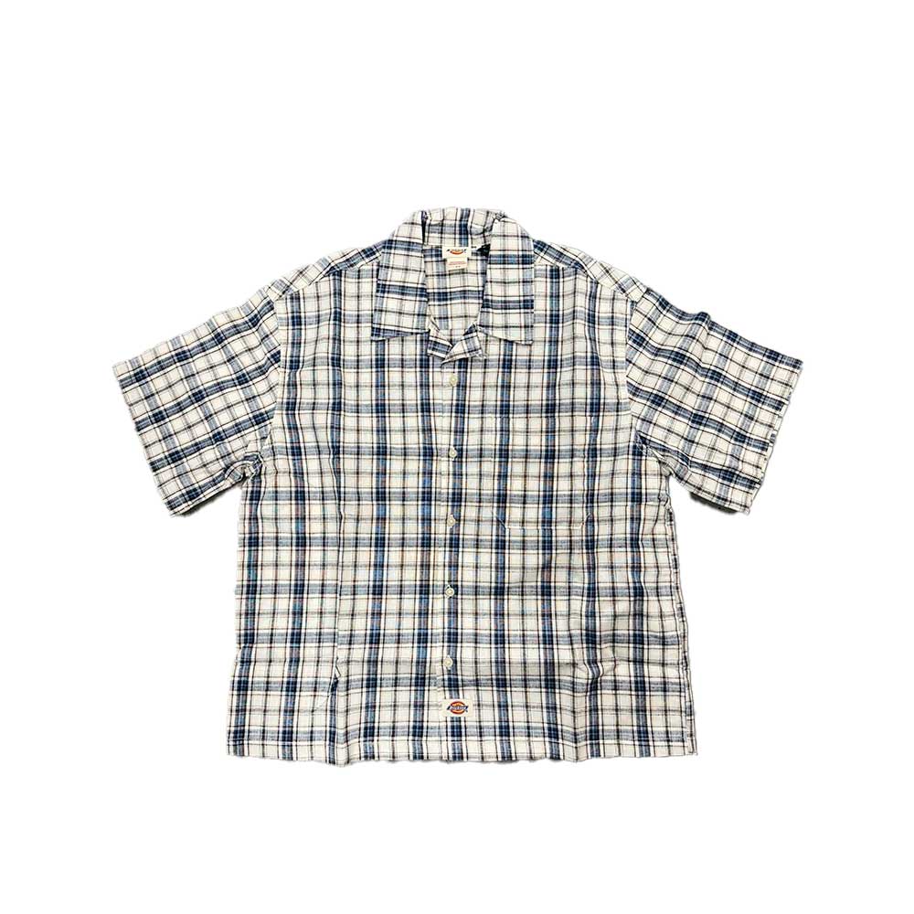 Woven Plaid Button Up Shirt