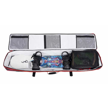 The Bombhole Wheeled Snow Bag (Burgundy27)