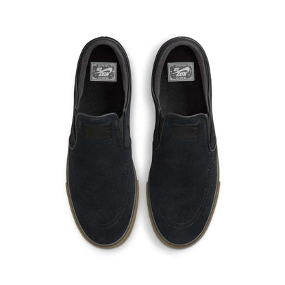Janoski+ Slip (Black/Black/Gum)