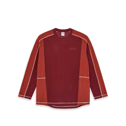Grid Fleece Sweater