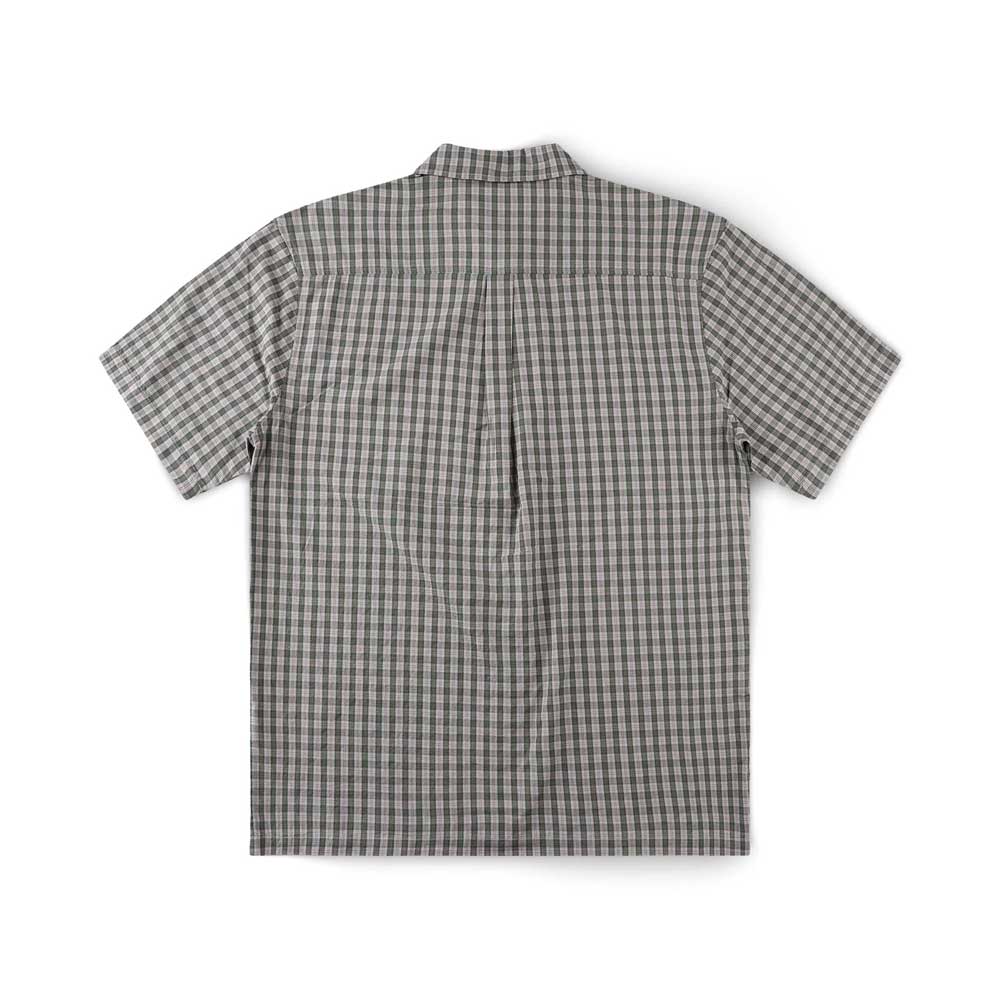 Vivian Check SS Shirt (Pine)