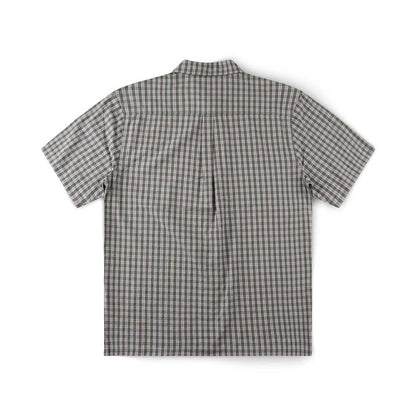 Vivian Check SS Shirt (Pine)