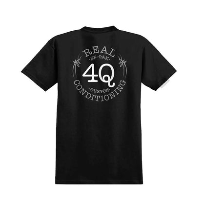 Real X 4Q SS Tee (Black)