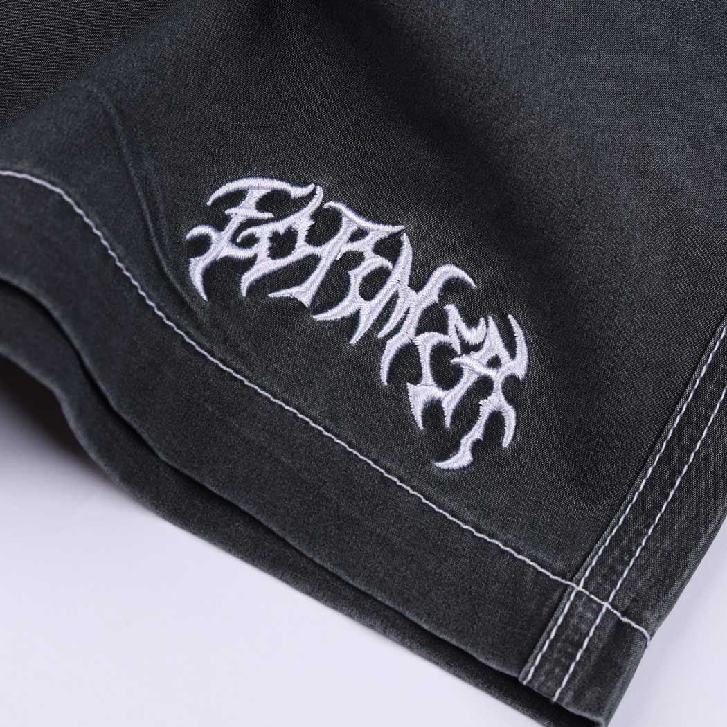 Swans 18" Swim Shorts (Black)