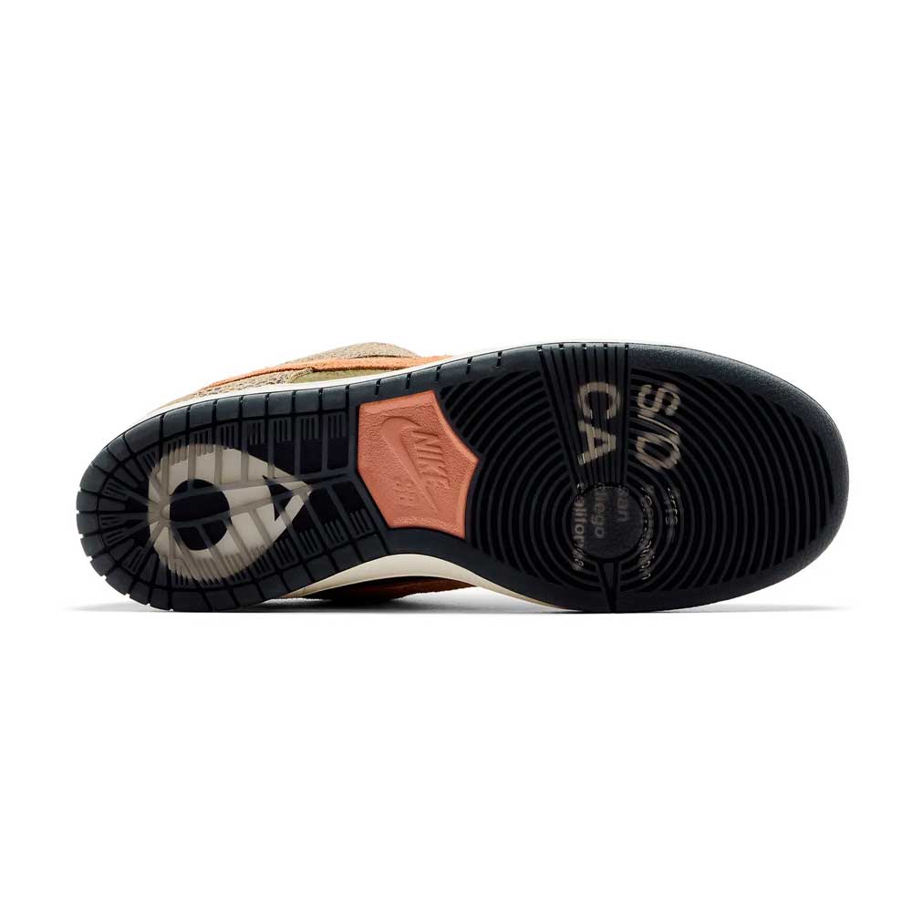 Dunk Low Pro (Khaki Amber Brown/Rough Green)