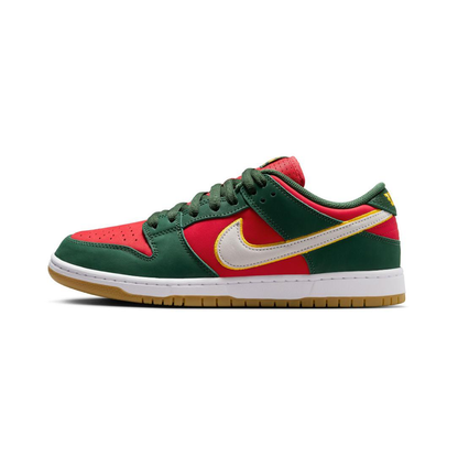 SB Dunk Low Pro (Fir White University Gold)