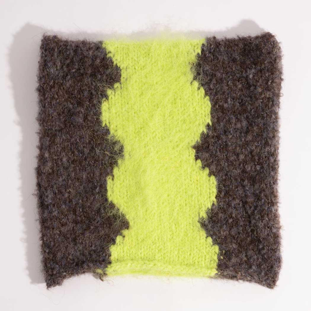 Lampshade Ribbon Beanie Squared