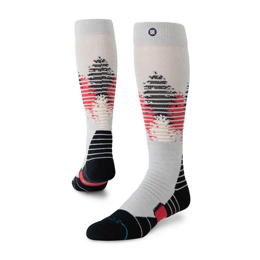 Tree Line Mid Snow Socks