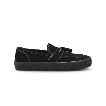 VM005 Loafer (Black/Black/White Stitch)